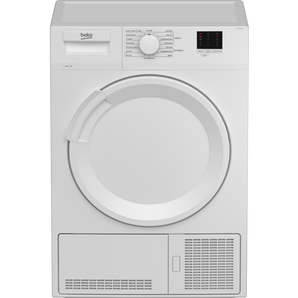 Beko DTLCE80041W 8kg Condenser Tumble Dryer White