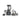 Ninja TB401UK Detect Power Blender and Processor Pro with Blendsense Technology Black